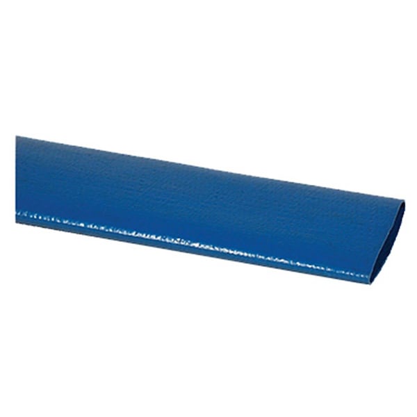 Apache 13026445-100 1.5 in. x 100 ft. PVC Lay Flat Discharge Hose, Blue 193775 - main